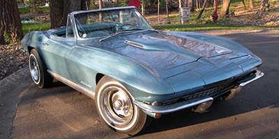 Classic Car Appraisal - 1967 Corvette Roadster - Sold